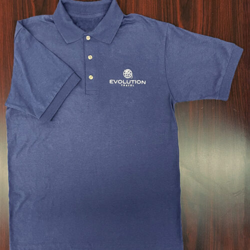 Evolution Embroidered Polo (Navy)